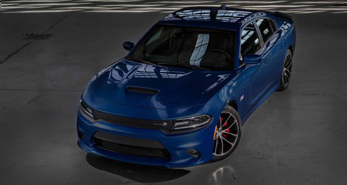 2018 Dodge Charger Blue Front Exterior